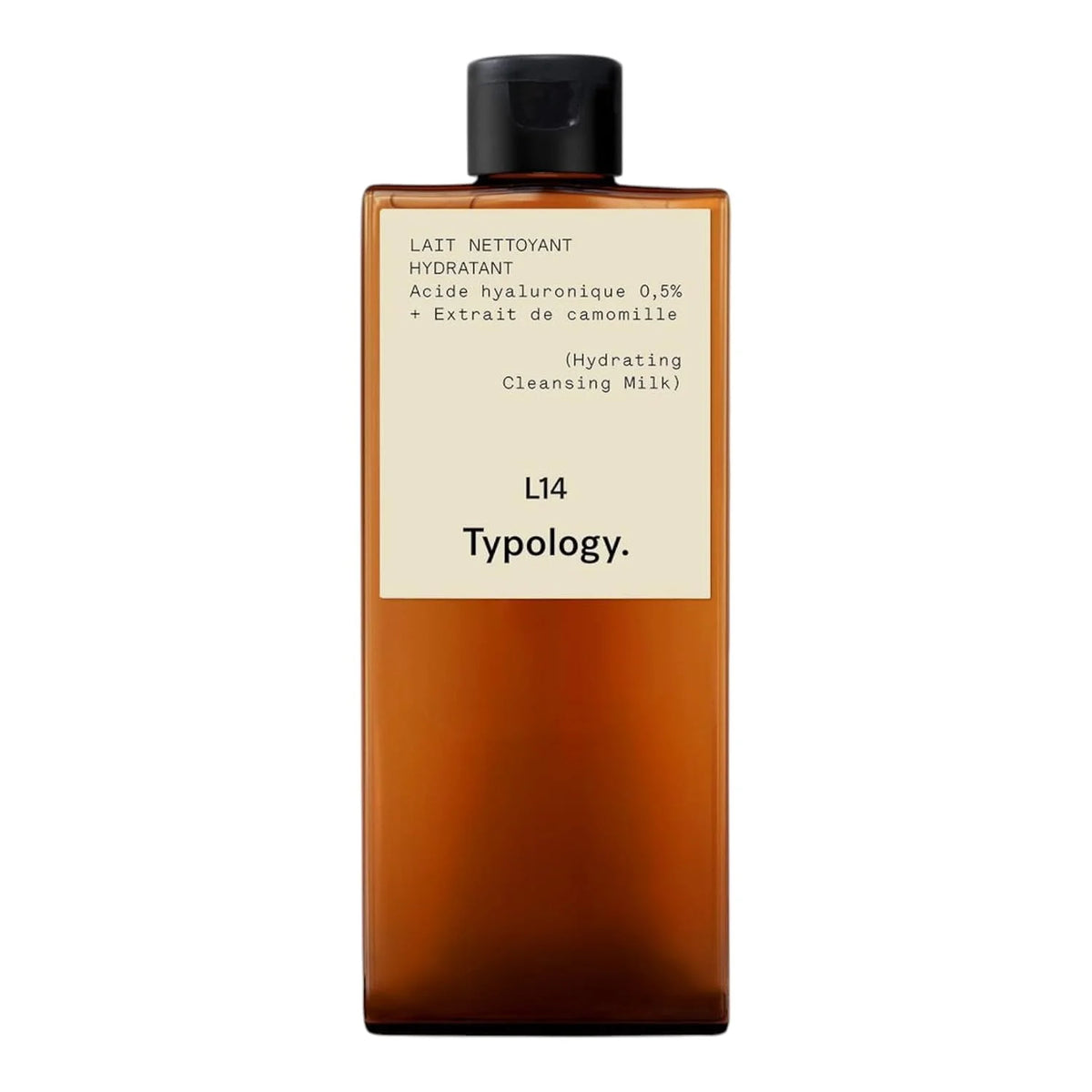 Typology L14 - Hydrating Cleansing Milk with 0.5% Hyaluronic Acid + Chamomile Extract, 6.76 fl oz Main image