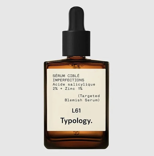 Typology Targeted Blemish Serum with 2% Salicylic Acid + 1% Zinc 0.5 Fl. Oz & Complimentary Sheet Masque